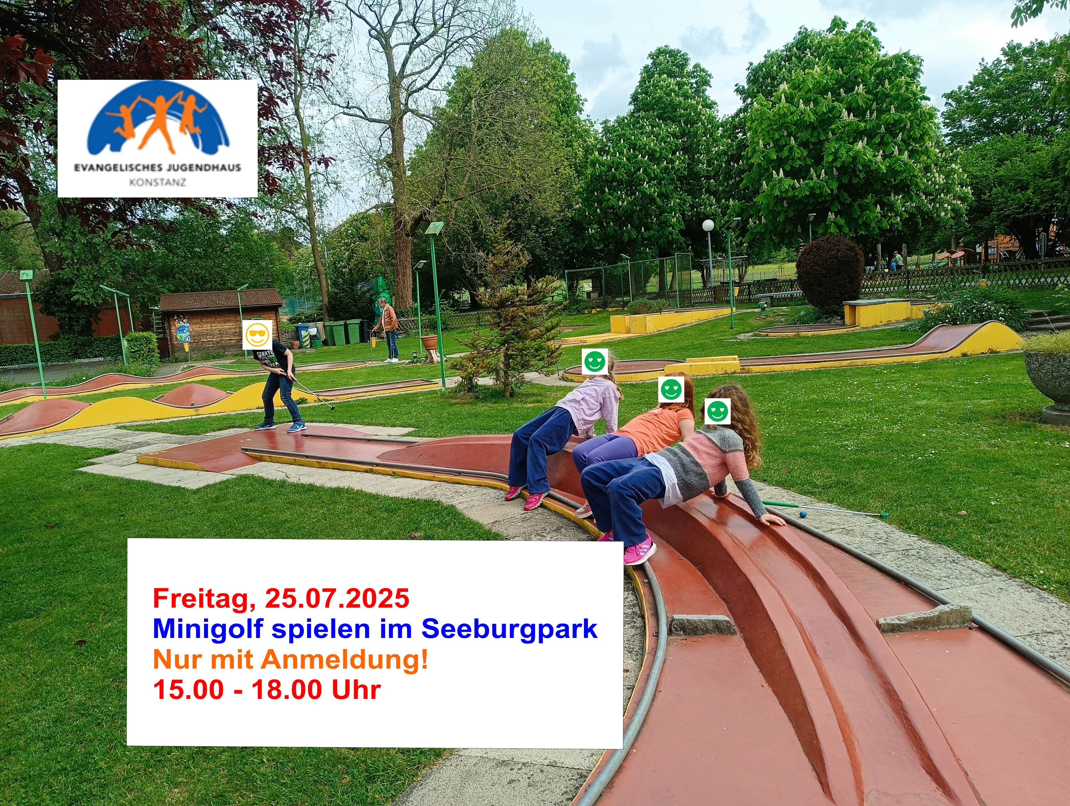 Minigolfen Juli1