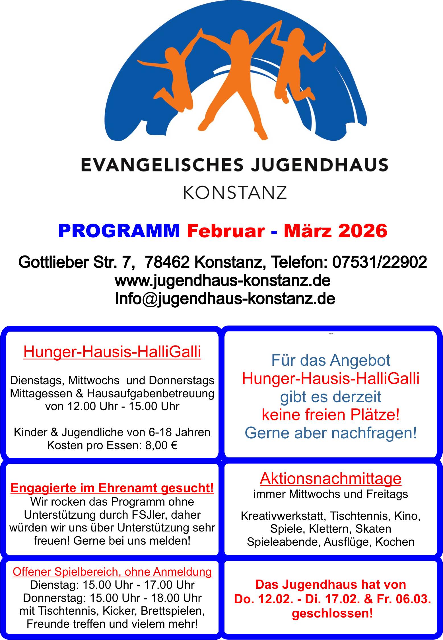 Startseite Februar M�rz