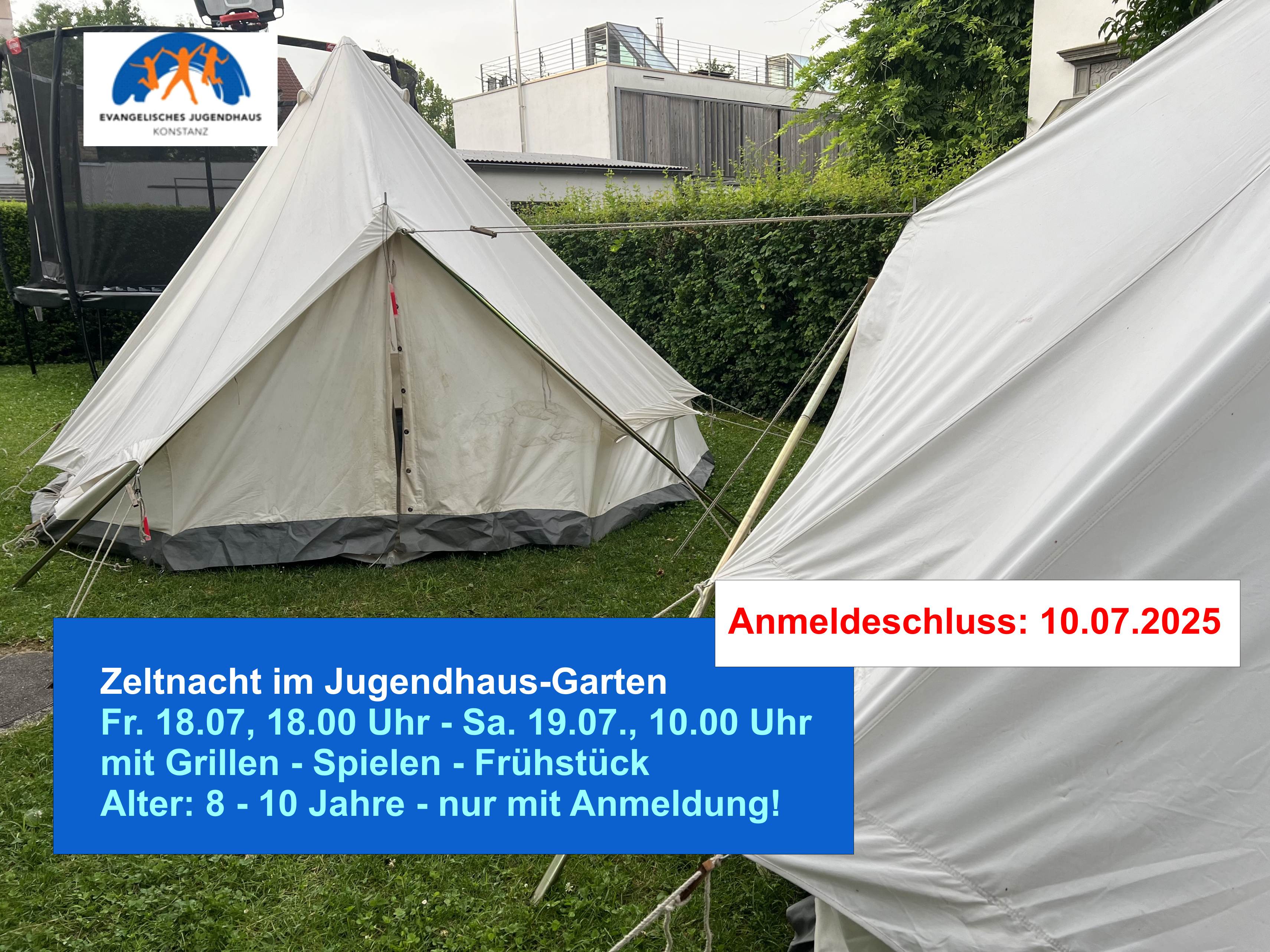 Zeltnacht Juli