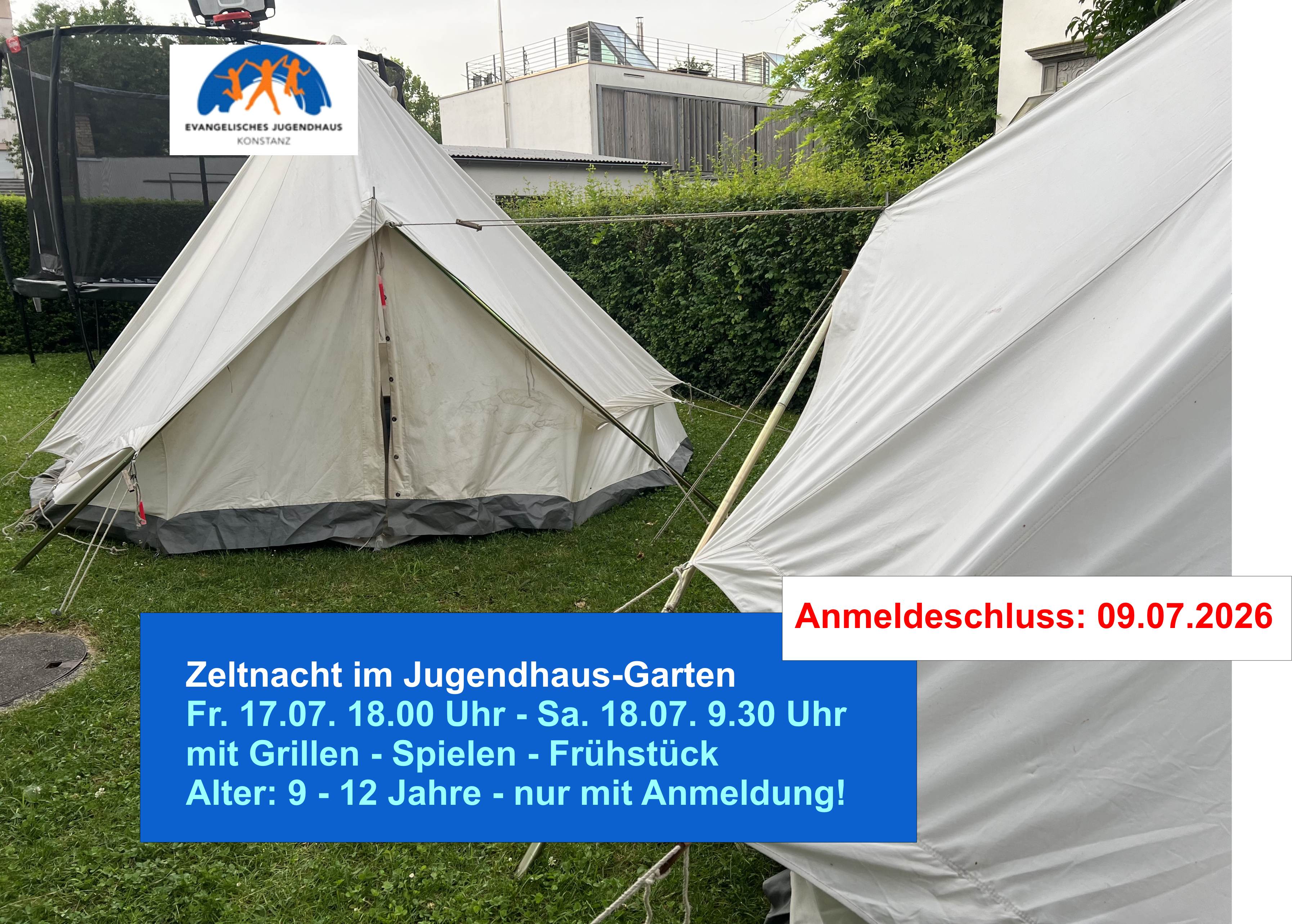 Zeltnacht Juli 26